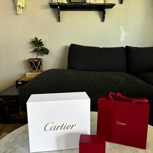 New Cartier Boxes and Bag
